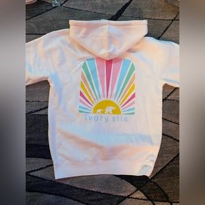 Ivory Ella Oversized Hoodie